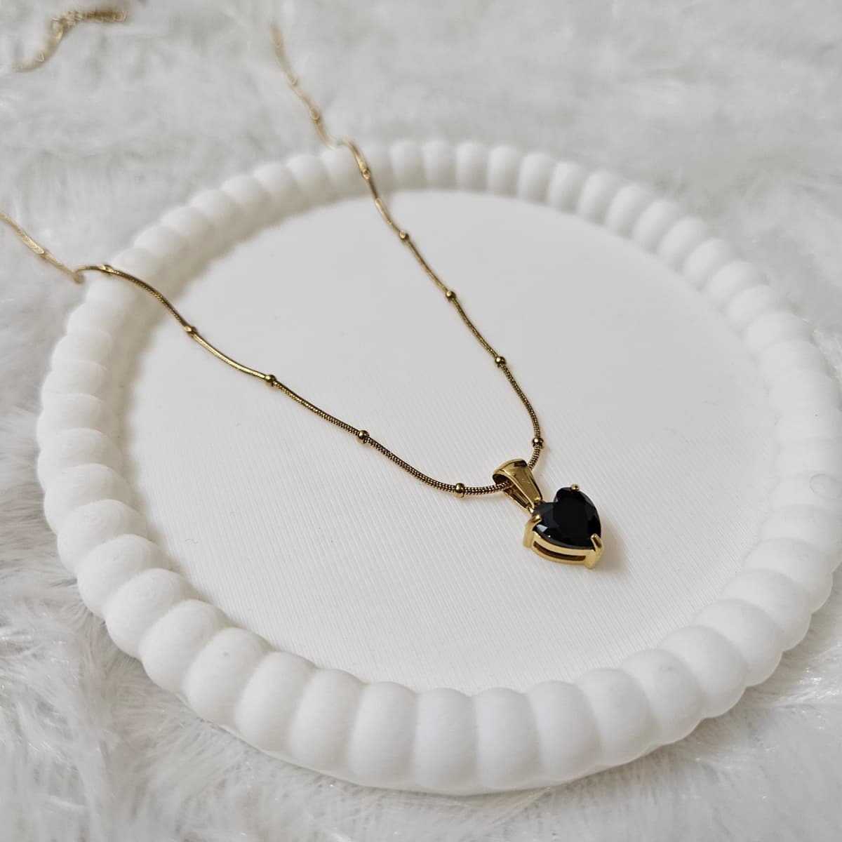 Black Stone Pendant  — image 2