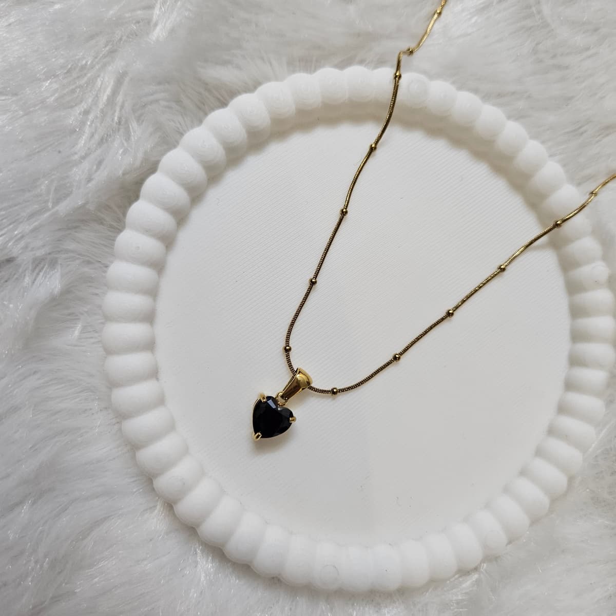 Black Stone Pendant  — image 3