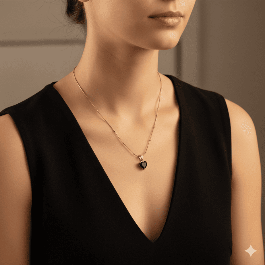 Black Stone Pendant  — image 4