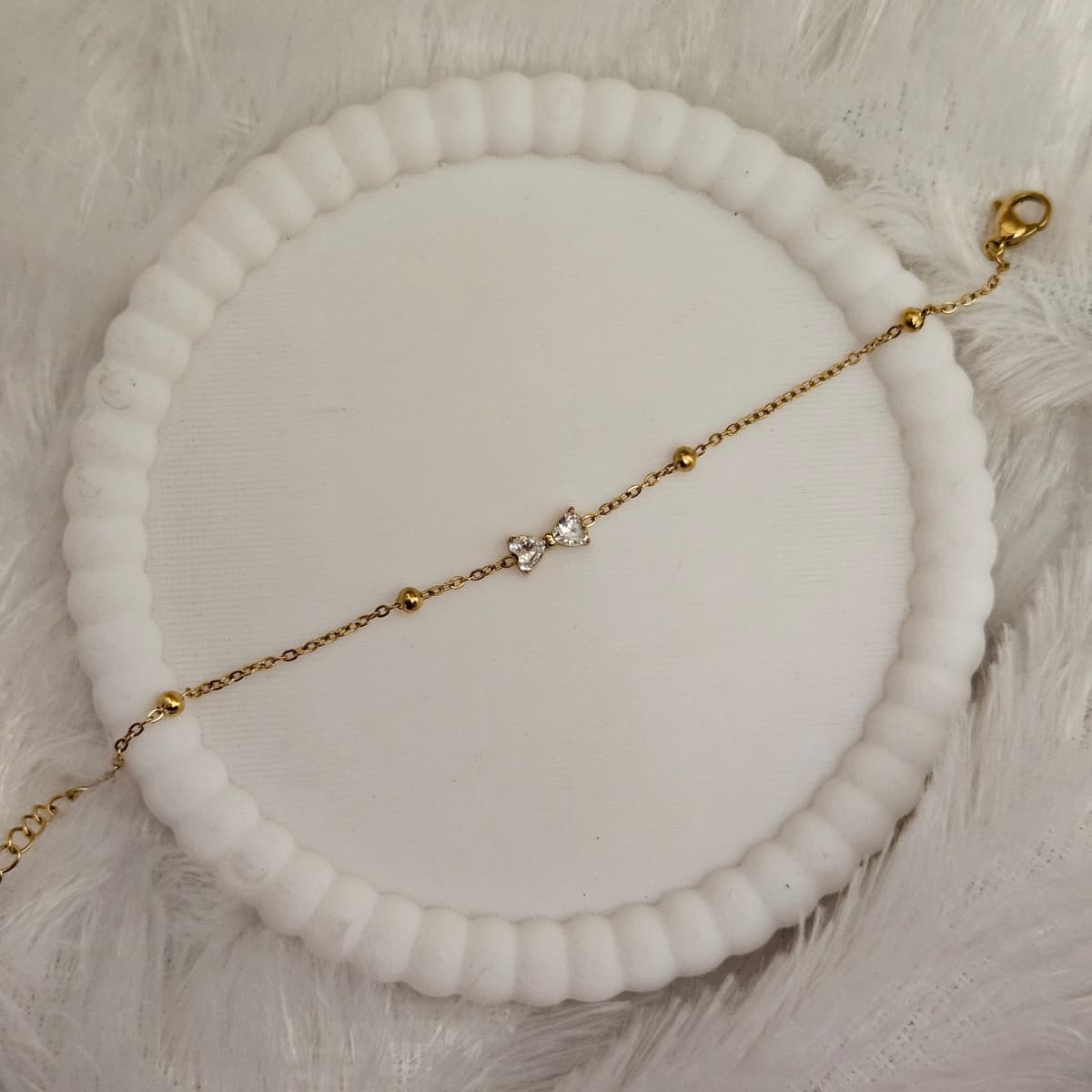 Bow Stone Bracelet