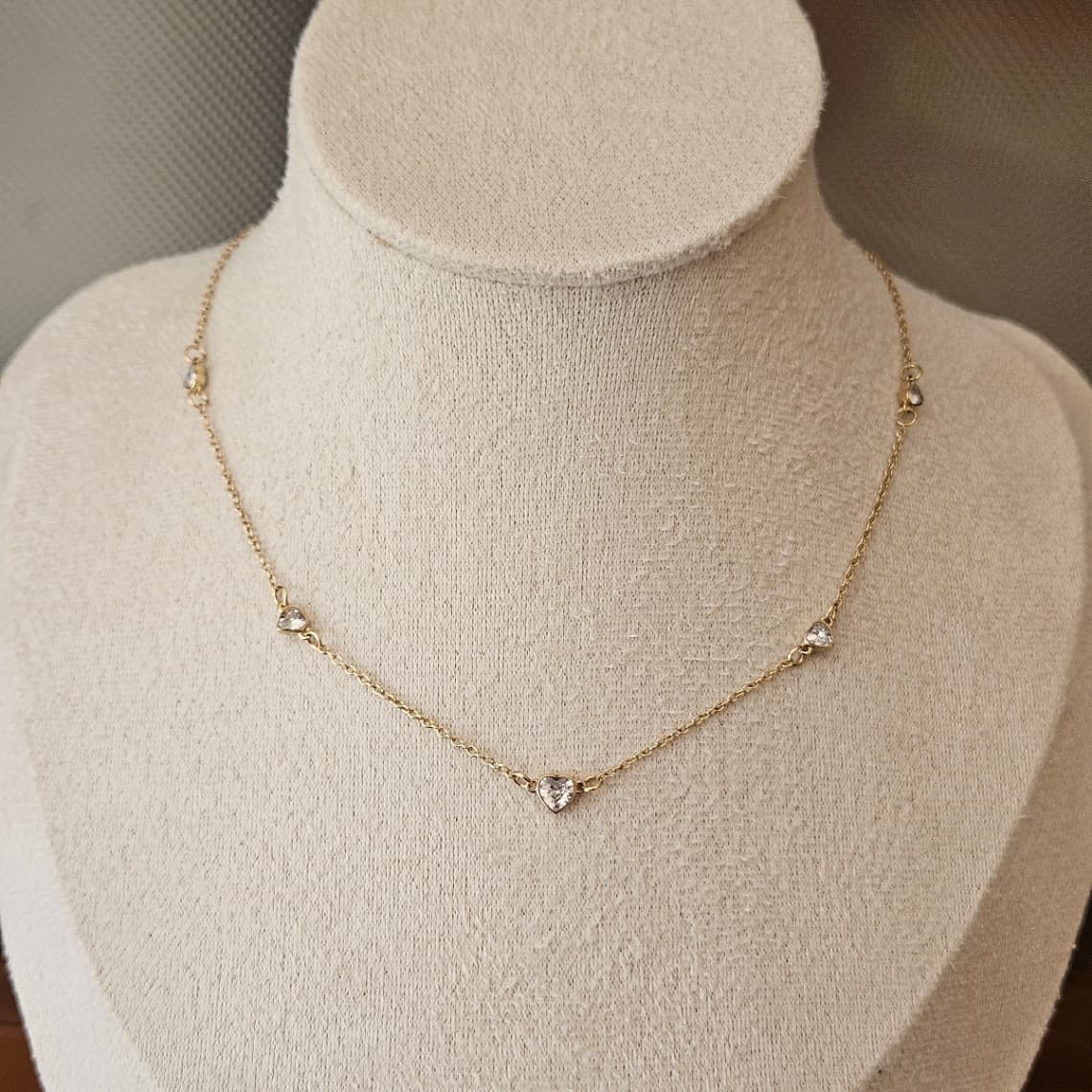 Nano White Heart Necklace  — image 2