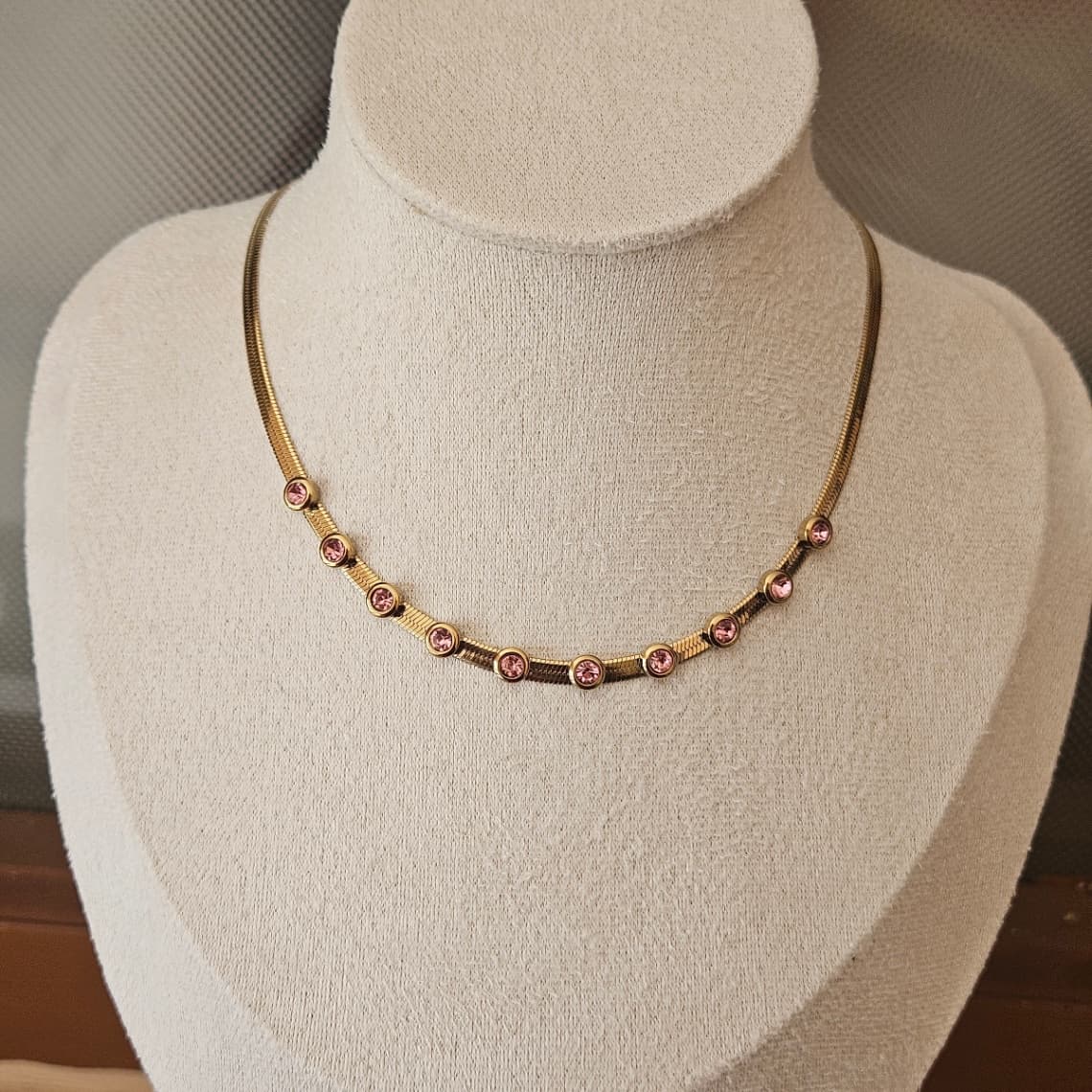 Pink Stone Necklace  — image 2