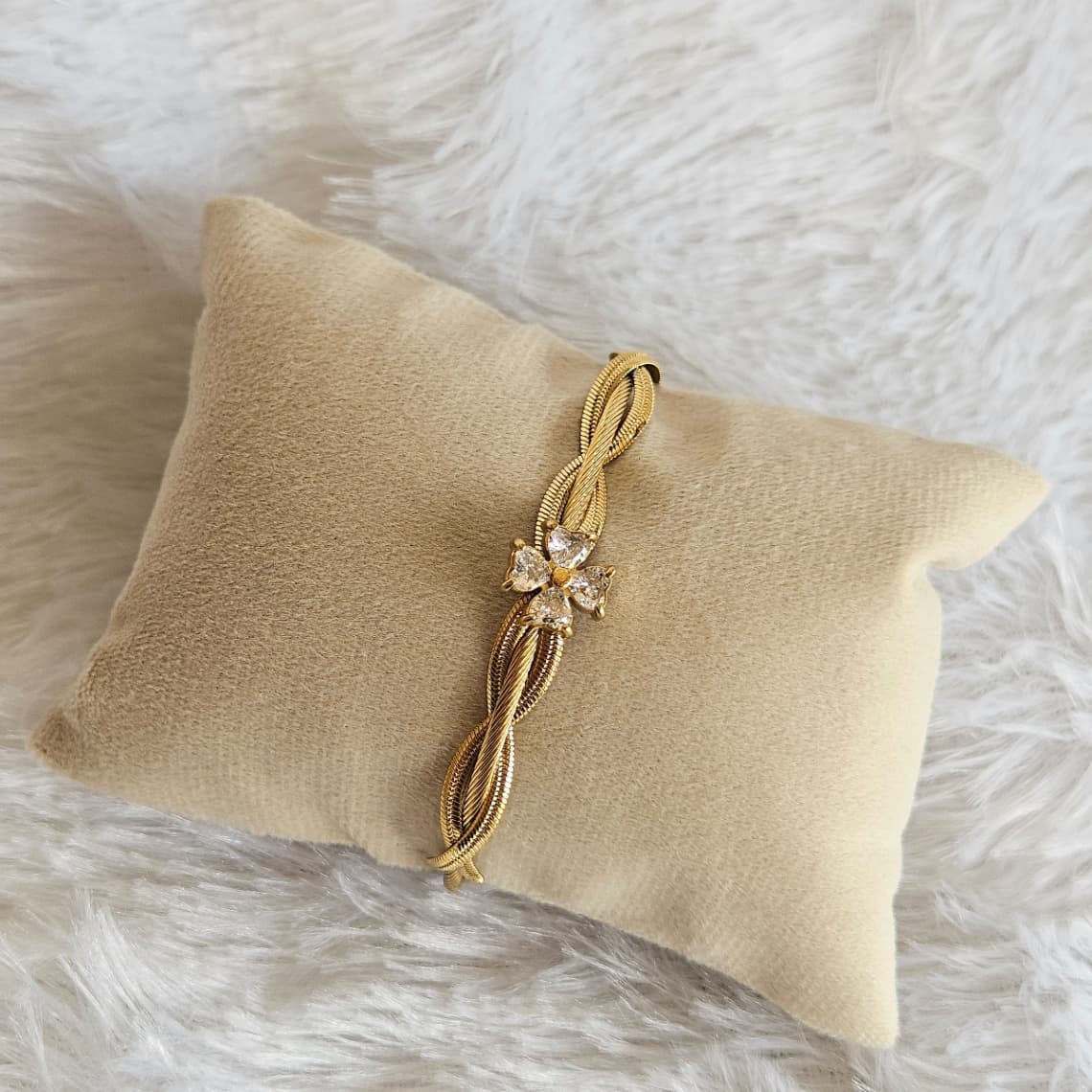Magnetic Lock Kada White Clover  — image 2