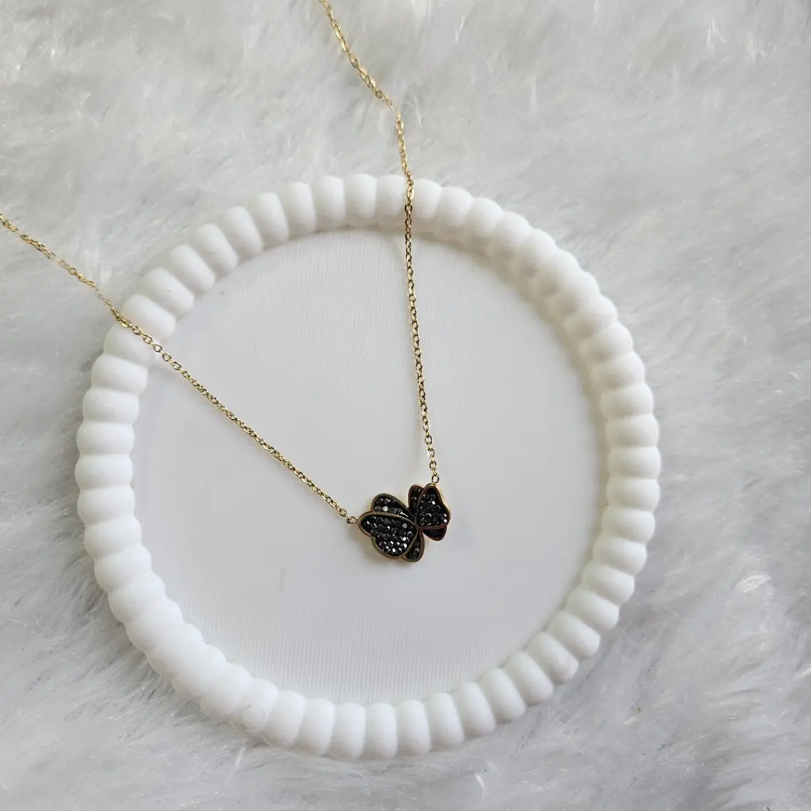 Balck Butterfly Pendant — image 3