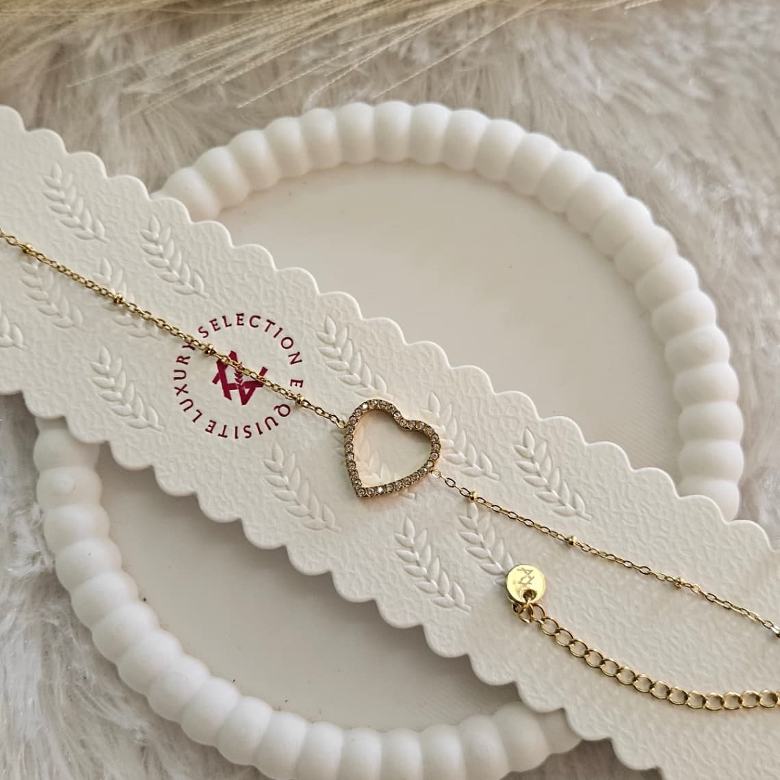 Stone Heart Bracelet — image 2
