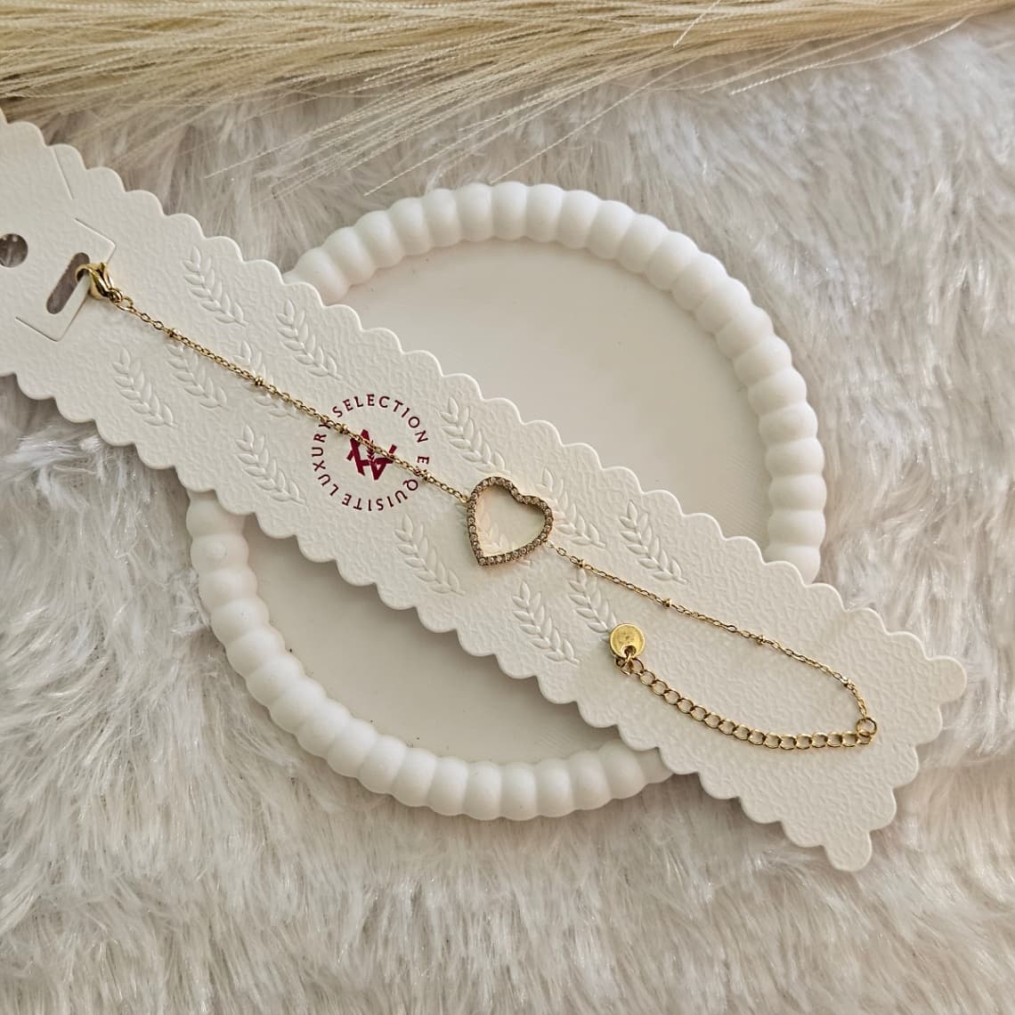 Stone Heart Bracelet — image 3