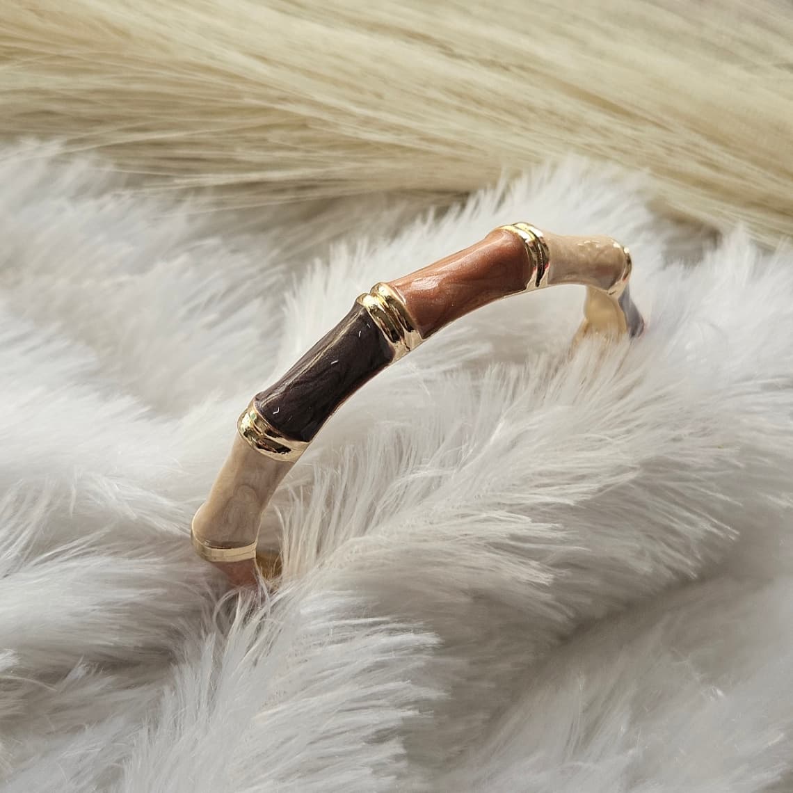 Anti-Tarnish Openable Bangle Golden — image 2