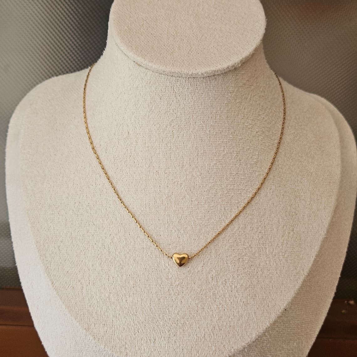 Mini Golden Heart Pendant — image 2