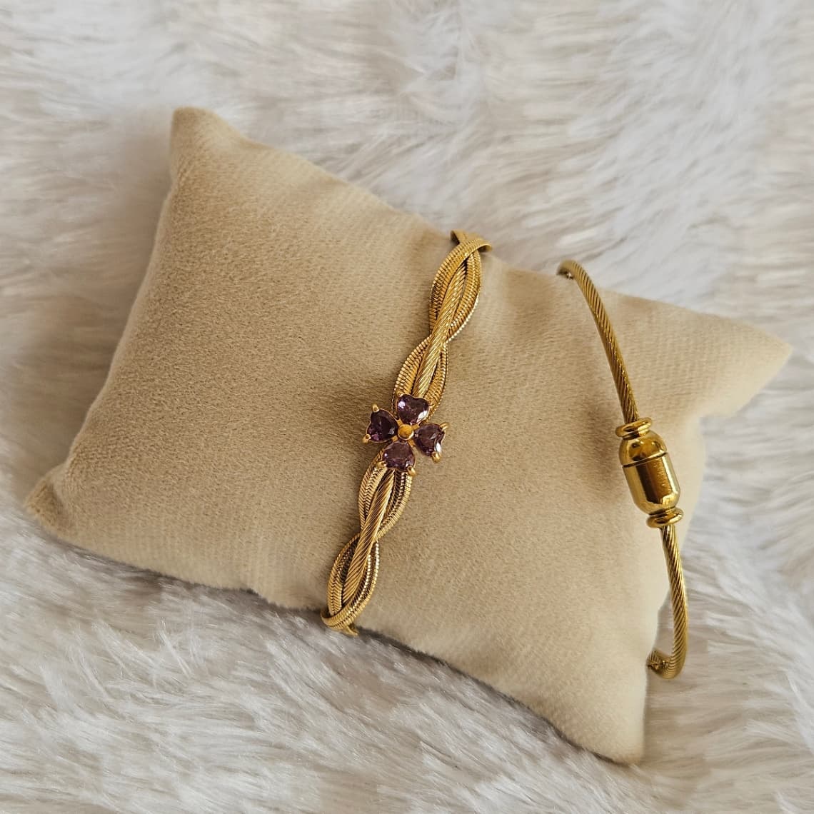 Magnetic Lock Kada Purple Clover
